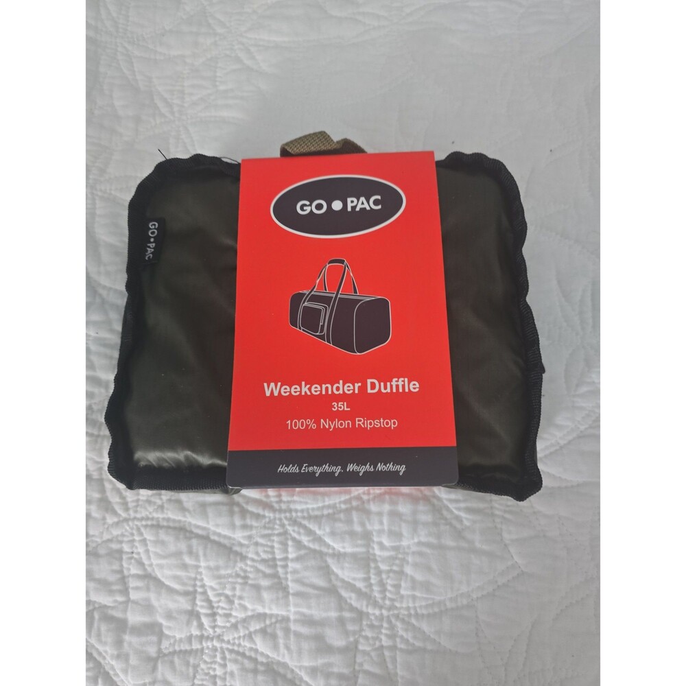 GO•PAC Weekender Duffle 35L NEW